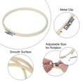 thumbnail image 3 of Uxcell 6 Pcs 7" Embroidery Hoops Adjustable Round Bamboo Circle Cross Stitch Hoop Ring for Art Craft Handy Sewing Needlework DIY Decoration, 3 of 6
