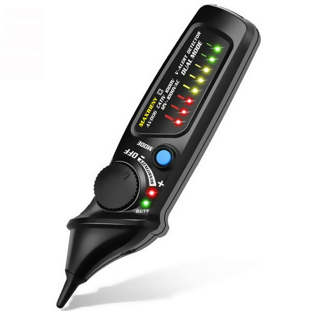 Maxrieny Avd06 Detector de Voltaje de Ca de Modo Dual 12V / 48V ~ 1000V Probador de Circuit Tomshoo Ensayador