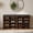 brown+dark gray, variant on Shoe Bench with Cushion, Entryway Storage Bench with 16 Cubbies, 9.5" Widened Shoes Rack Benchs, Shoe Cubby Rack for Living Room, Bedroom, Entryway
