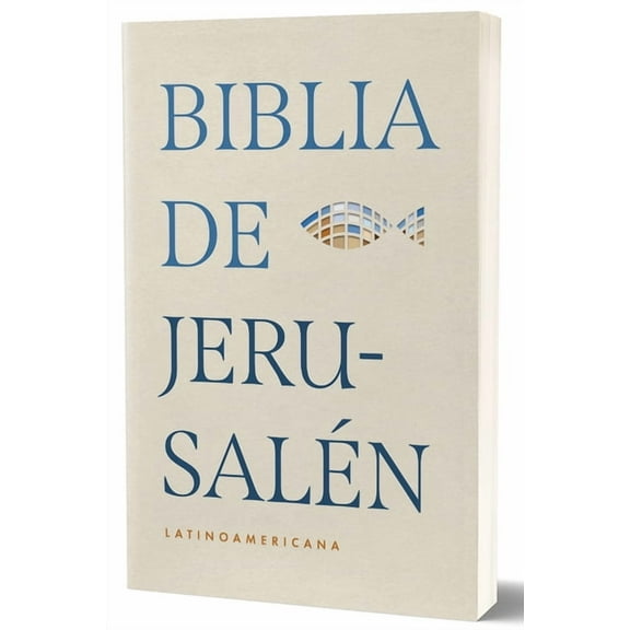 Biblia Católica Biblia de Jerusalén Latinoamericana Edición Económica Rústica Marrón Arena / Spanish Jerusalem Bible, La, (Paperback)