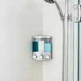 thumbnail image 4 of Better Living Products TRIO Satin Silver Soap & Lotion Dispensers, 4 of 4