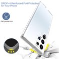 thumbnail image 4 of Galaxy S22 Ultra Case 6.8", Allytech Clear TPU Back Cover Shockproof Anti-scratch Drop Protection Case Cover for Samsung Galaxy S22 Ultra 5G 2022 - Clear, 4 of 6