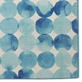 thumbnail image 2 of Outdoor Washable Lakeland Blue & Ivory 3' x 5' Accent Rug, 2 of 8