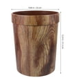 thumbnail image 2 of 2 Count Waste Paper Basket Bin Retro Trash Can Office, 2 of 8