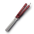 thumbnail image 3 of Training Tool CF Butterfly Comb Metal Hair Comb Foldable Training Comb Green, 3 of 4