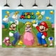 thumbnail image 2 of Fondo de Super Mario Bros Peach Princess para decoración de fiesta de cumpleaños de niños, fondo de fotografía, póster de vinilo, pancarta, accesorios de estudio, 2 of 5