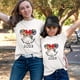 thumbnail image 2 of Disney Family Vacation Women T-shirts 2023 Minnie Princess Print Ropa Aesthetic Mujer Short Sleeve Casual Y2k Fashion Tops TeeKids-12T(1pc) Gao Jinjia LED, 2 of 2