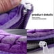 thumbnail image 3 of Toilet seat cover, washable soft warm bathroom cushionGrey, 3 of 4