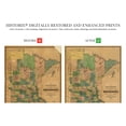thumbnail image 3 of 1874 Minnesota Map Poster - Township and Railroad Vintage Map of Minnesota - Wall Map of Minnesota Wall Art - Vintage Minnesota Map Poster - Minnesota Wall Decor, 3 of 8