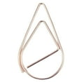 thumbnail image 1 of stanreset 30 Pieces Paper Clip Cute Water Drop Shape Simple Style Solid Color Office School Note Book Photo Clamp Bookmark Rose Gold, 1 of 1