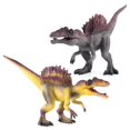 thumbnail image 2 of Animal Simulation Jurassic Spinyback Dinosaur Model Movable Solid Mouth Animal Ornaments Three-finned Spinyback Dinosaur B, 2 of 3
