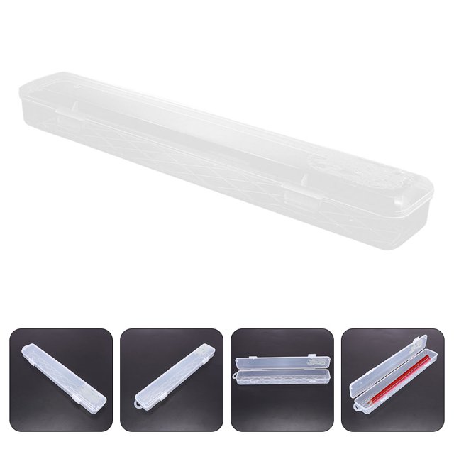 TABLETREANDS 4Ud Estuche Transparente Para Bolígrafos Y Pinceles Perfecto Para Embalaje Y Ceremonias