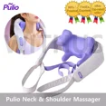 thumbnail image 2 of Pulio N001 Neck Shoulder Massager with Heat Deep 4D Knee Massager, 2 of 5
