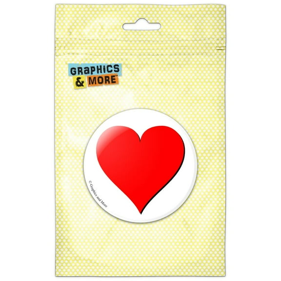 Heart Pinback Button Pin Badge