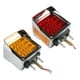 thumbnail image 2 of 2 Piezas de Luces LED DYNWAVEMX Cuadradas de Pedestal Accesorio Ámbar y Rojo, 2 of 8