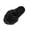 Black, variant on Womens Fuzzy Slippers Open Toe Fluffy Slide Sandals Soft Plush Furry House Slippers Cozy Memory Foam Indoor Outdoor Warm Slippers