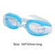 thumbnail image 4 of Gafas Natación HD Antivaho Traje Baño Con Tapones para Los Oídos (cielo) Azul, 4 of 7