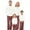 White, variant on Zhanying Matching Family Christmas Pajamas Sets 2 Piece Loungewear Nightwear Outfits Lounge Sets Family Holiday Pajamas for Family Matching Family Pjs White
