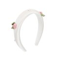 thumbnail image 1 of Accesorios Únicos 1 Pc Diademas de Perlas de Rosa Francesa Blanca, 1 of 6