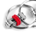 thumbnail image 3 of Llavero de Metal con cadena para aliviar el estrés, juguete de mano para niños y adultos (rojo), 1 unidad, 3 of 8