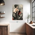 thumbnail image 3 of Elephant Stock Beautiful Gaze I Neutral Wall Art - Vertical Canvas Wall Art - Hallway Wall Decor - People Canvas - Red And Gray Decor By Albena Hristova - 26" x 39", 3 of 8