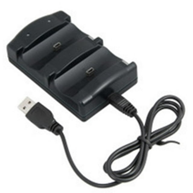 Chargeur pour Manette PS3 avec station de Charge, Charge Rapide, Indicateur, Rapide, Sûr et Efficace (Pa)