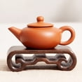 thumbnail image 3 of Wood Display Stand Small Flowerpot Stand Desktop Teapot Stand Carved Vase Stand Craft Pedestal (Random Style), 3 of 9