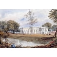 thumbnail image 2 of Prinsep, William 24x18 Black Modern Framed Museum Art Print Titled - Belvedere House at Alapore, 2 of 4