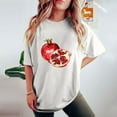 thumbnail image 5 of Njoeus Summer Outfits for Women Y2K Tops Graphic Tees for Women Short Sleeve Tshirts,Womens Summer Tops Cute Fruit Print Crewneck Shirt Loose Blouse S-Xxl Short Sleeve Womens Tops Summer Savings, 5 of 7