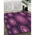 thumbnail image 3 of Ahgly Company Machine Washable Indoor Rectangle Transitional Orchid Purple Area Rugs, 3' x 5', 3 of 7