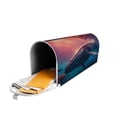 thumbnail image 5 of Naloa Sunshine Ocean Whale Mailbox Covers Magnetic Post Box Cover Post Letter Box Cover Garden Decor-21x18 in, 5 of 8