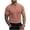 Pink, variant on Henley T-Shirts Mens 2-Button Crewneck Waffle Tops Summer Casual Basic Tee Short Sleeve Plain Tshirts (XL, Pink)