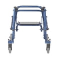 thumbnail image 5 of Inspirado en el andador posterior ligero Drive Nimbo 2G Mobility Aid con asiento, pequeño, azul caballero, 5 of 5