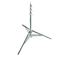 thumbnail image 2 of Avenger High 14.7' Steel-Baby 45 Stand with One Lazy Leg / 5/8" Mounting Stud, 3 Riser, 4 Sections, Silver Chrome, 2 of 2