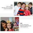 thumbnail image 4 of Small Rhinestone Crown Cake Ornament Alloy Tiara Cake Decoration for Birthday Party (Golden), 4 of 9