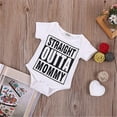 thumbnail image 3 of Straight Outta Mommy Onesie, 3 of 3