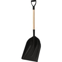 Garant Snow Pusher with Versa D-Grip 30IN Poly-blade 58IN Hardwood Handle | Garden Center