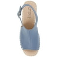 thumbnail image 5 of Journee Womens Crew Wedge Heel Espadrille Sandals, Widths Available, 5 of 10