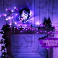 thumbnail image 4 of TETOU Halloween Willow Vine Twig Light LED Pumpkin Bat Branches Garland for Home Party Wall Fireplace Decoration, 4 of 6