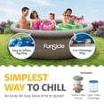 thumbnail image 3 of Funsicle Quickset 10’ x 30” Round Inflatable Top Ring Above Ground Swimming Pool Set, 3 of 6