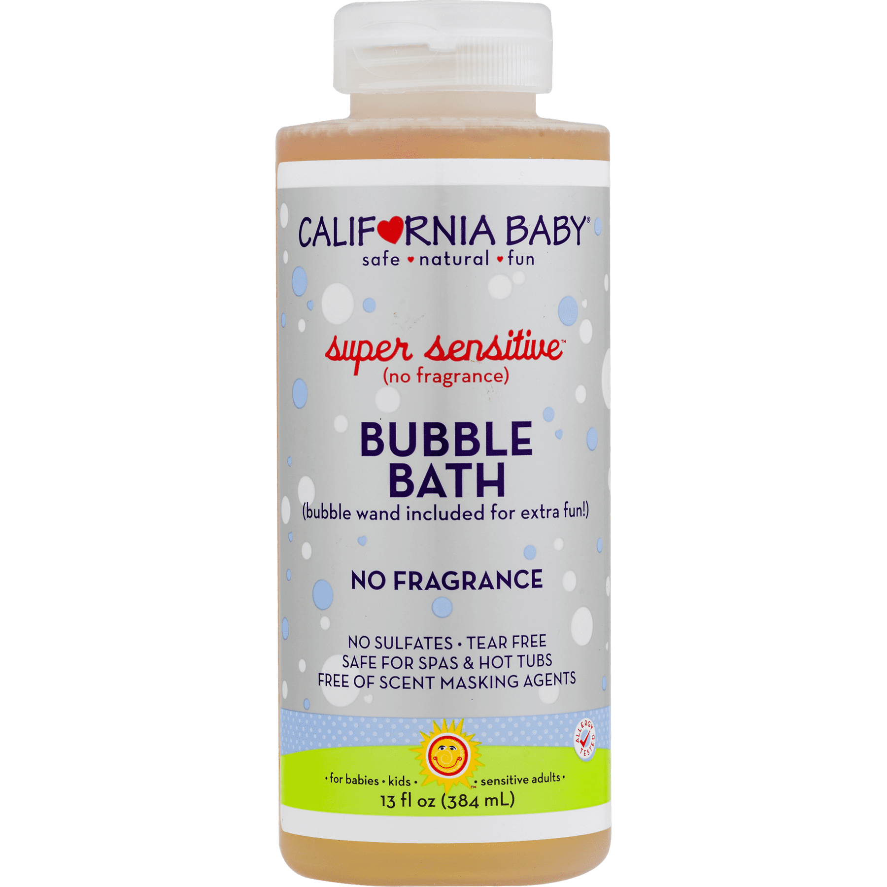 Baby safe store bubble bath