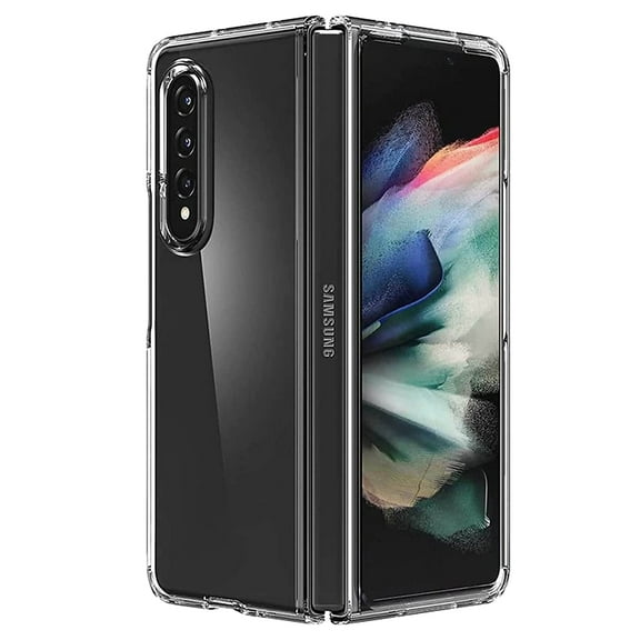 SaharaCase Hybrid-Flex Hard Shell Case for Samsung Galaxy Z Fold4 Clear (CP00304)