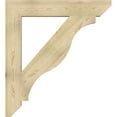 thumbnail image 3 of Ekena Millwork 6"W x 40"D x 44"H Funston Slat Rough Sawn Bracket, Douglas Fir, 3 of 4