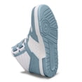 thumbnail image 3 of LUCKY STEP Fashion Hook and Loop High Top Sneakers Casual Walking Shoes,Denim Blue,Womens, 3 of 5