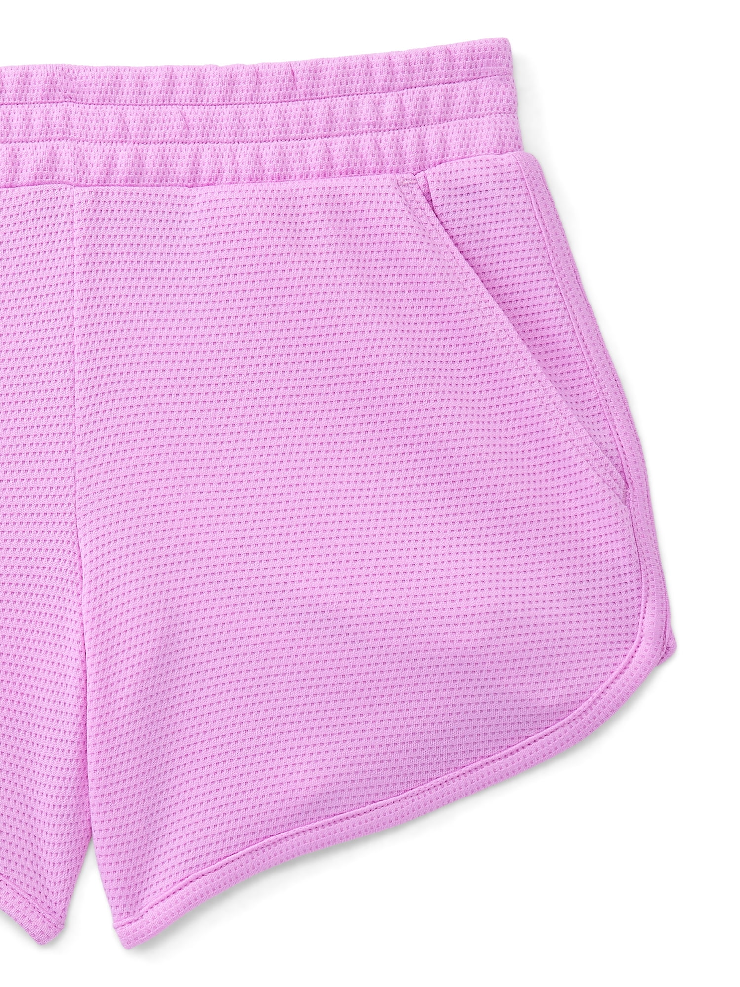 Athletic Works Little and Big Girls Active Shorts, Sizes 4-18 & Plus