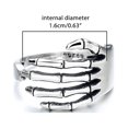 thumbnail image 2 of Anillo de dedo con apertura de palma de esqueleto Punk Retro, joyería para hombres y mujeres, accesorios de moda, regalo, 2 of 9