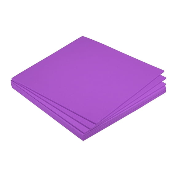 EVA Foam Sheets Purple 9.8 Inch x 9.8 Inch 3mm Thick Crafts Foam Sheets 8Pcs