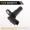 thumbnail image 6 of Unique Bargains No.8200647559 Crankshaft Position Sensor for Renault Clio 1.4 16V 1.6 16V 05-12, 6 of 6