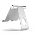 thumbnail image 1 of Support de Chargement en Aluminium, Support de Tablette Ajustable, Support de Bureau en Aluminium, Station d'Accueil pour iPad, Kindle, Liseuse, Autres Tablettes Android, 1 of 6