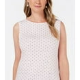 thumbnail image 3 of Karen Scott Dotted Boat Neck Shell Blush M, 3 of 3